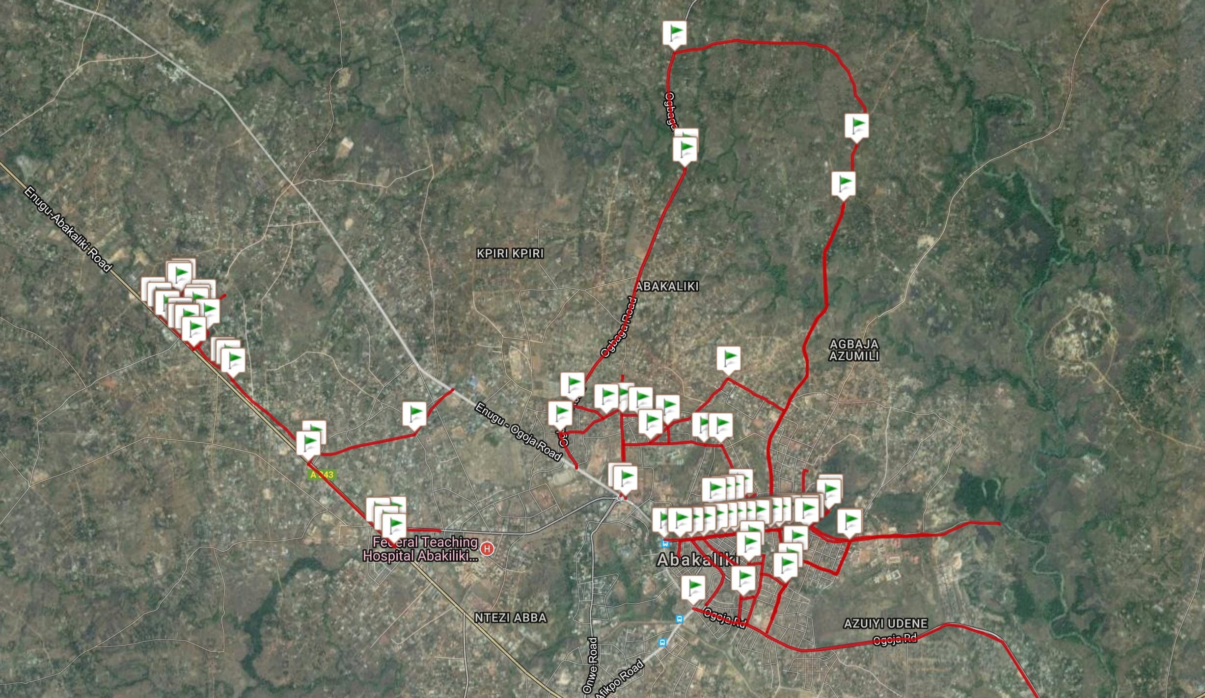 project map
